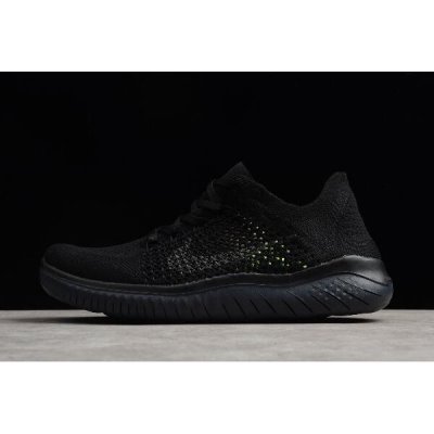 Nike Erkek Free Run Flyknit Siyah / Koyu Gri Koşu Ayakkabısı Türkiye - KXNHNWZJ